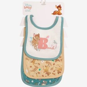 Nwt Disney bambi bibs